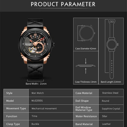 Auto Mechanical Men's Luxury Watch