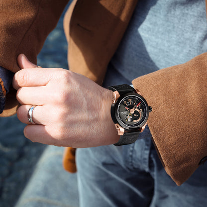 Auto Mechanical Men's Luxury Watch