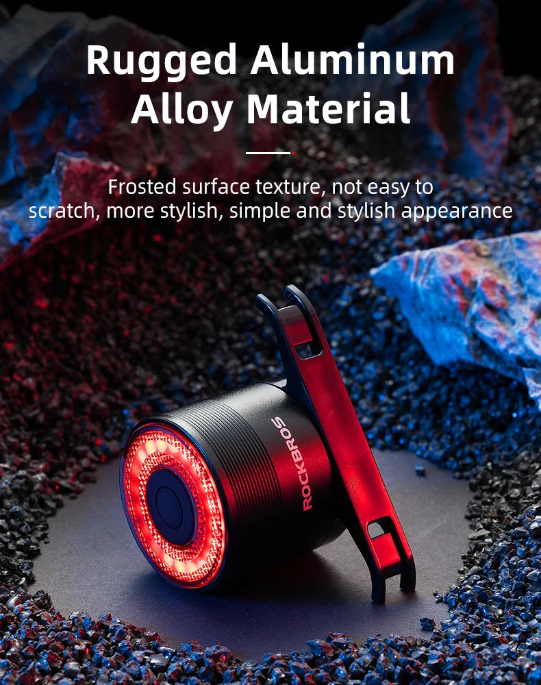 ROCKBROS Smart Brake Bicycle Tail Light
