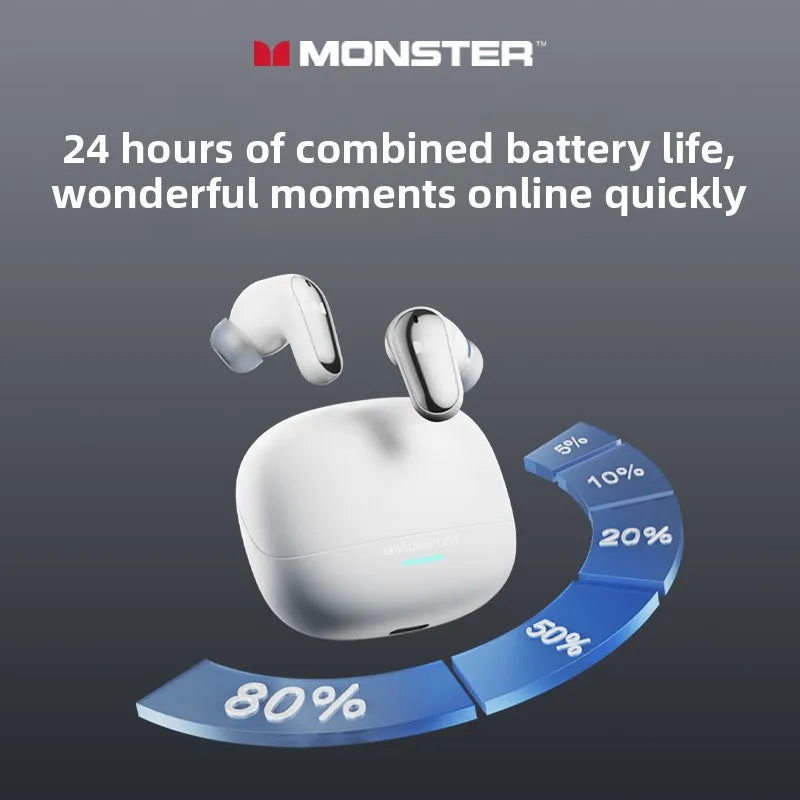 Monster MQT52 Wireless Earbuds