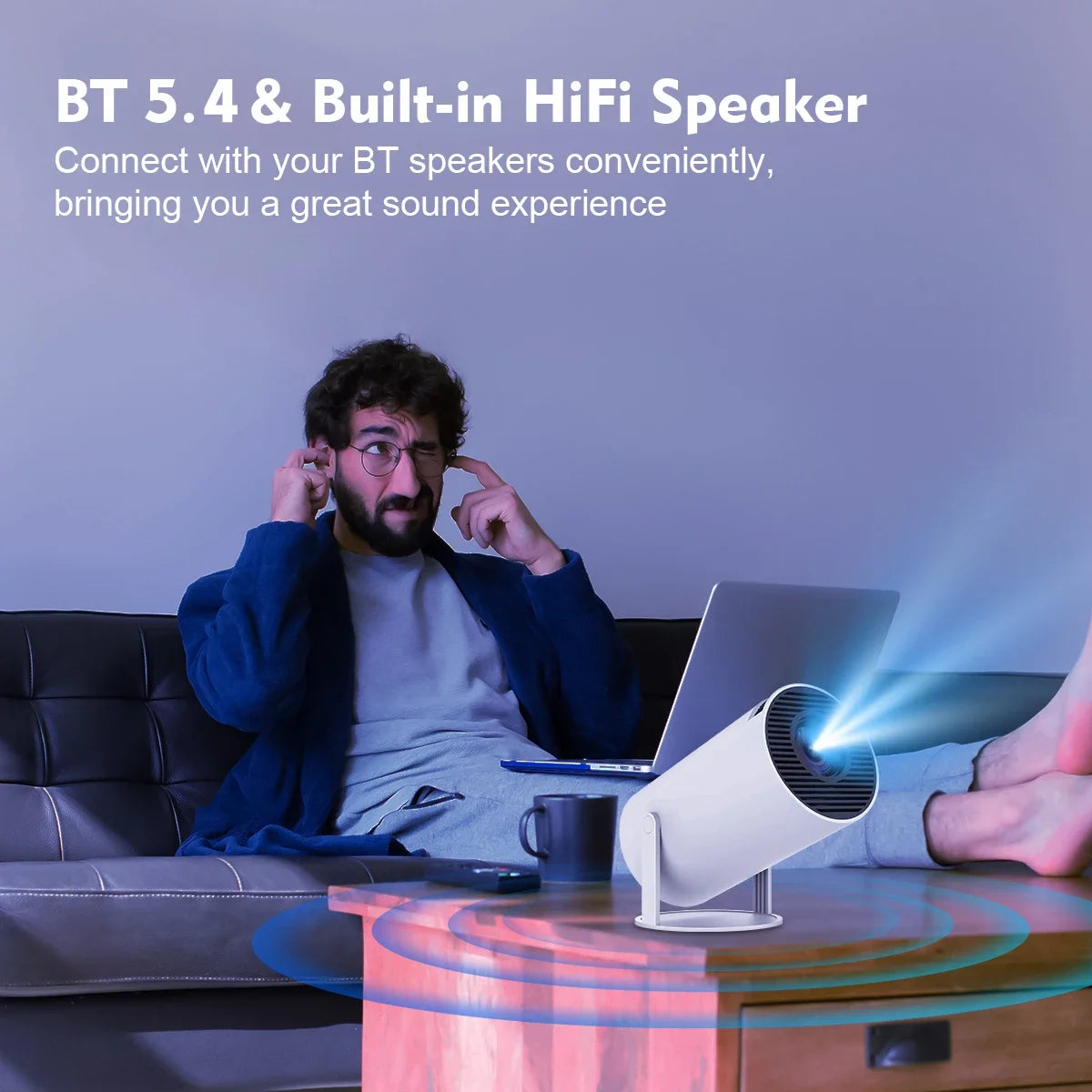HY300 Pro Smart Projector