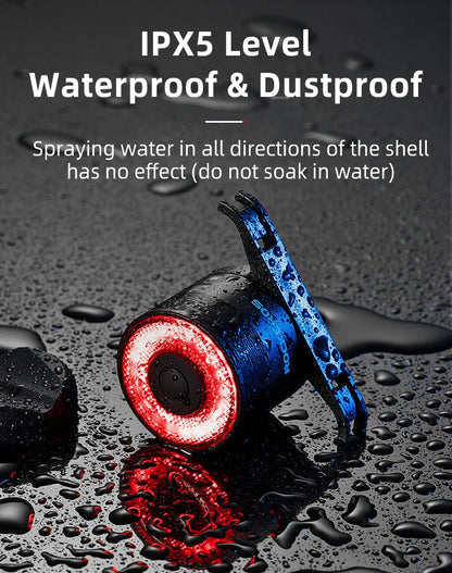 ROCKBROS Smart Brake Bicycle Tail Light