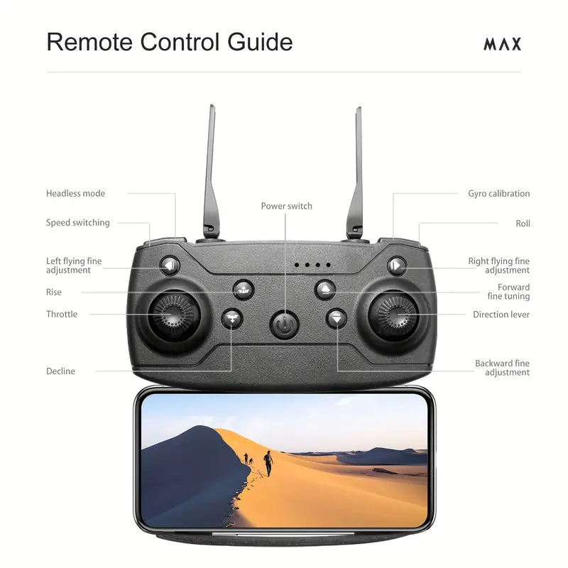 E88 Dual Camera Drone