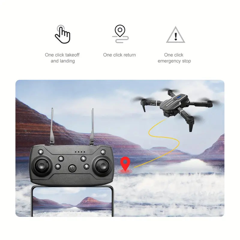 E88 Dual Camera Drone
